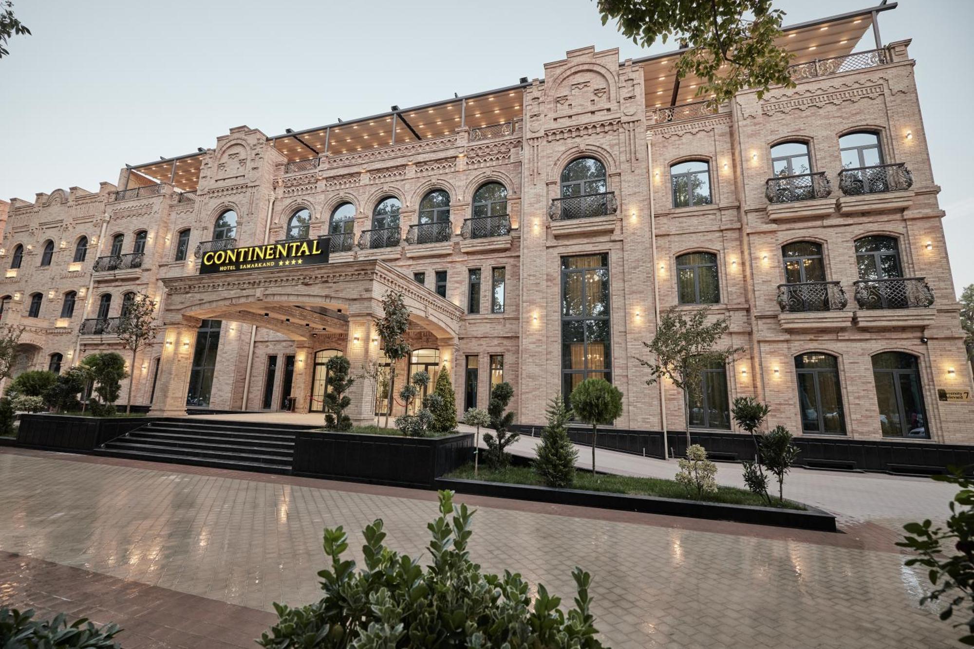 Continental Hotel Σαμαρκάνδη Εξωτερικό φωτογραφία